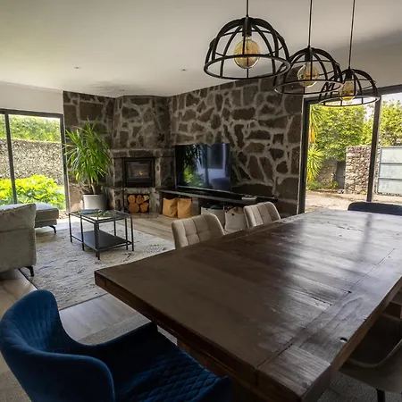 Countryside House With A Pool And Fireplace Rabo de Peixe