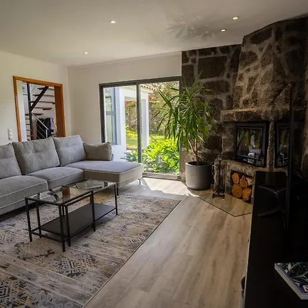 Countryside House With A Pool And Fireplace Rabo de Peixe