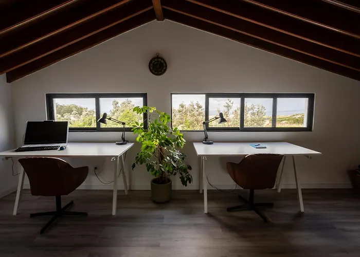 Countryside House With A Pool And Fireplace