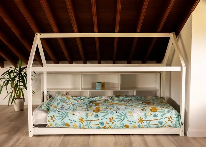 Countryside House With A Pool And Fireplace